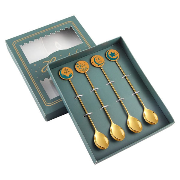 Star Moon Ske Gaffel Sæt Dessert Kage Ske SET3 SET3 SET3
