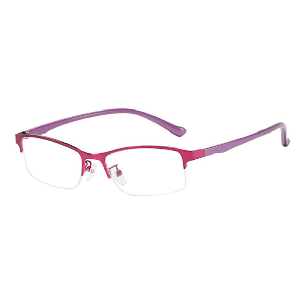 Anti-Blue Light Glasses Neliömäiset silmälasit PUNAINEN Red