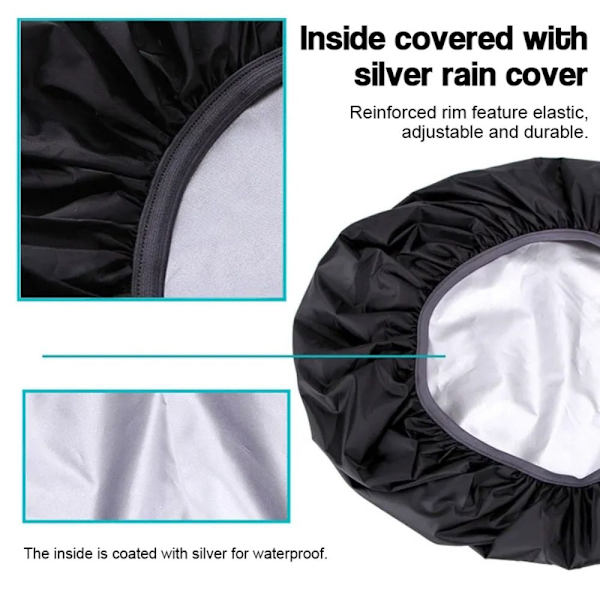 Repun cover Laukun cover MUSTA 70L black 70L