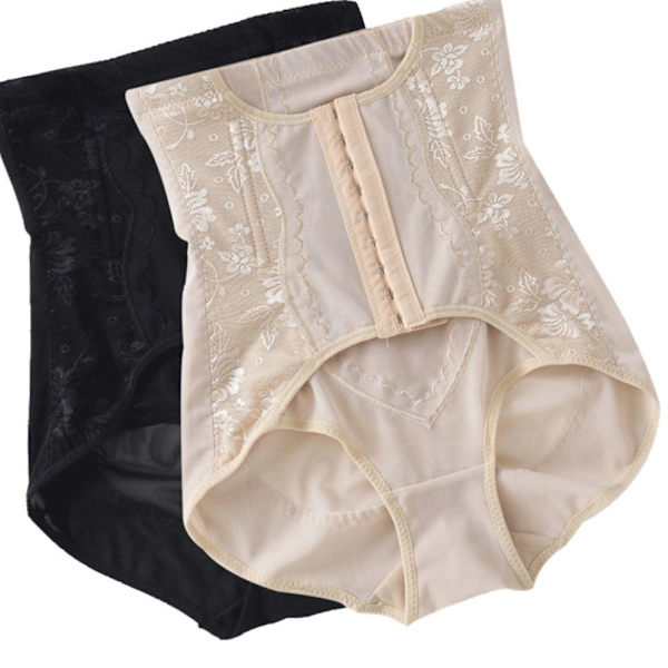 Body Shaping Lyhyet Housut Hip Lift Korsetti Housut MUSTA XXL black XXL