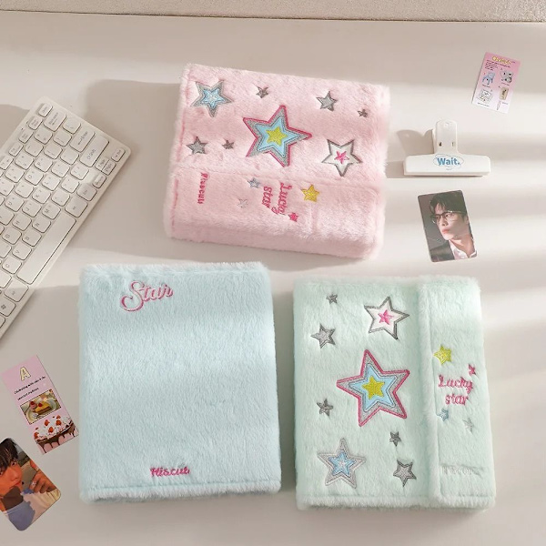 Fotoalbum Fotokort Samling Bøger PINK Pink