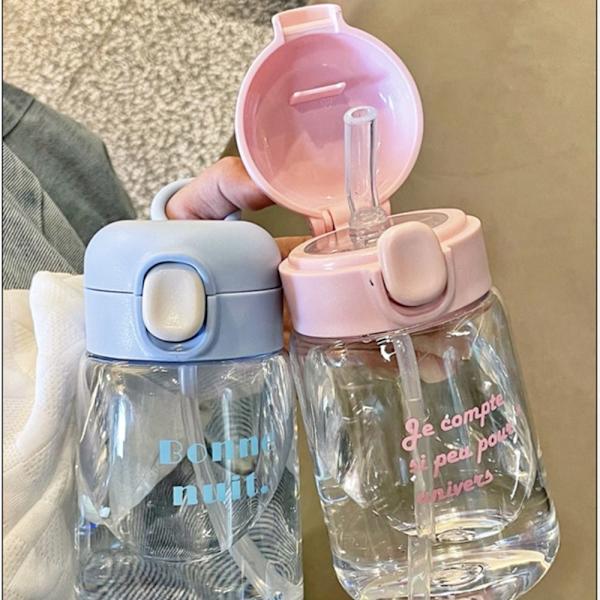 Børn Sippy Cup tegneserie vandflasker PINK pink