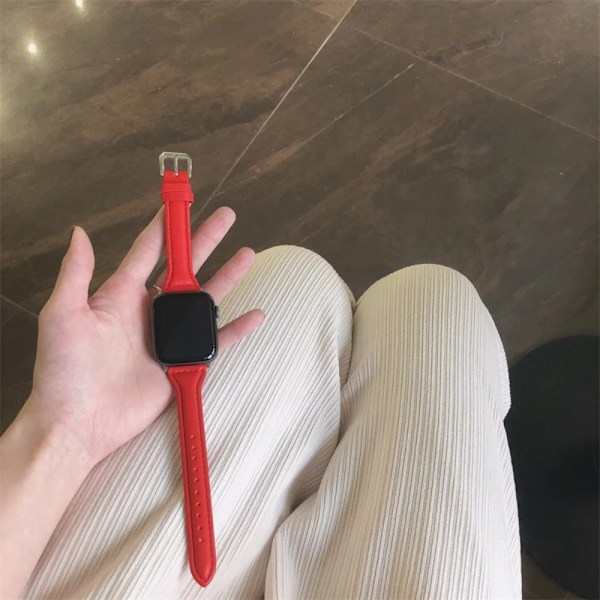 Läderrem Klockarmband KAFFE Coffee