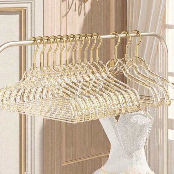 1 STK Klesoppbevaring Kleshenger GULL GOLD