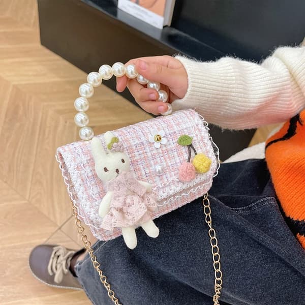 Mini Axelväskor Liten Satchel ROSA 2 2 pink 2-2