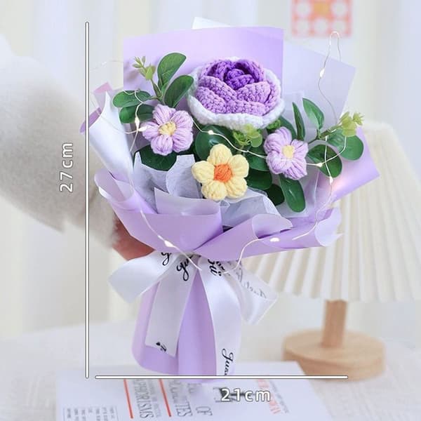 Solros Garnbukett Blomsterbukett A4 A4 A4