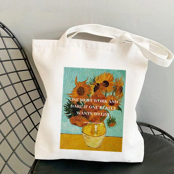Lærredsstoftaske Shoppinghåndtaske C C C