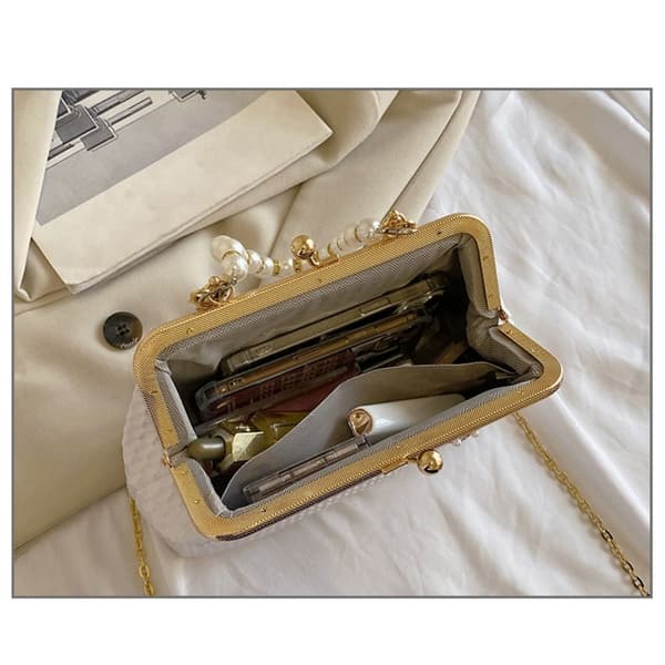 Skuldertasker Aften Clutch SØLV silver