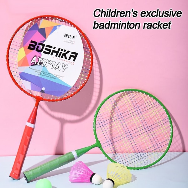 Barnbadmintonracketar Set 04 04 04