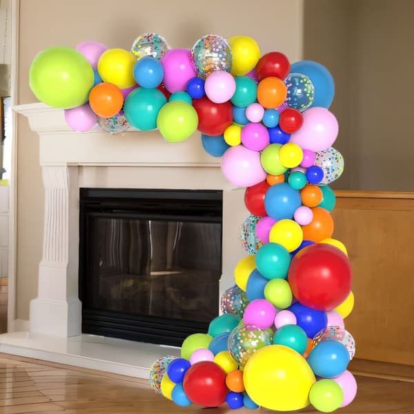 Regnbue Ballonbue Sæt Assorterede Farveballoner