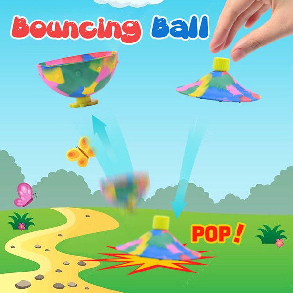 Pomppiva pallo Pomppiskulho B B B