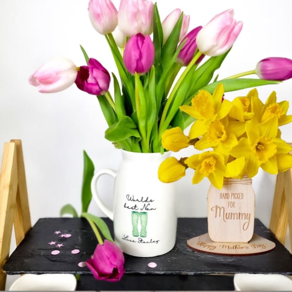 Blomsterhållare Blomstativ Mors Dagspresent