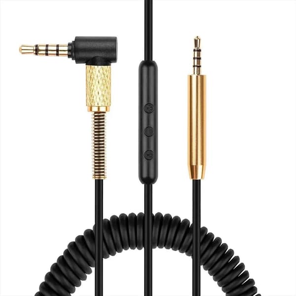 Hovedtelefonkabel Headset Forlængerledning UDEN MIKROFON without microphone