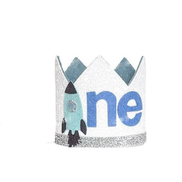 1. syntymäpäivä Crown Space -teema Syntymäpäivähattu TYYLI 3 TYYLI 3 style 3