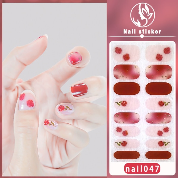 Franska Nageldekaler Nail Art Sticker 10 10 10