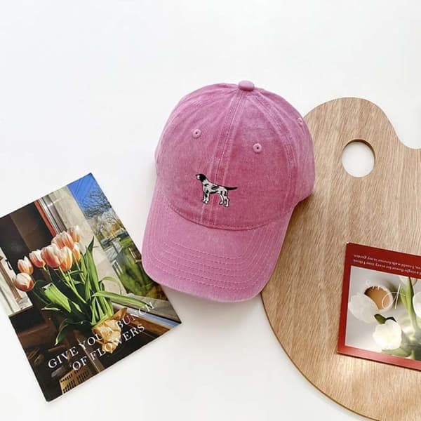 Baseball-lippis Kalastuslippis PINKKI Pink