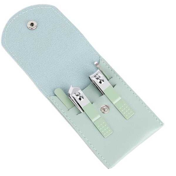 4st/ Set Manikyr Set Nagelklippare Verktyg GRÖN BB Green B-B
