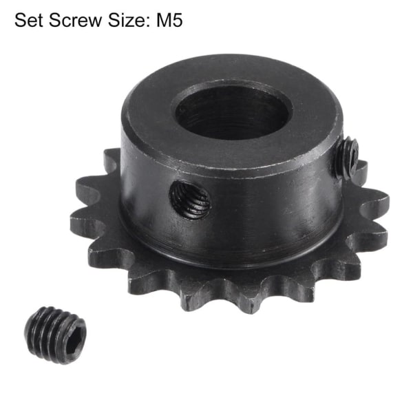 16 Tand Gear B Type hærdede tænder 6MM BORING 6MM BORING 6mm Bore