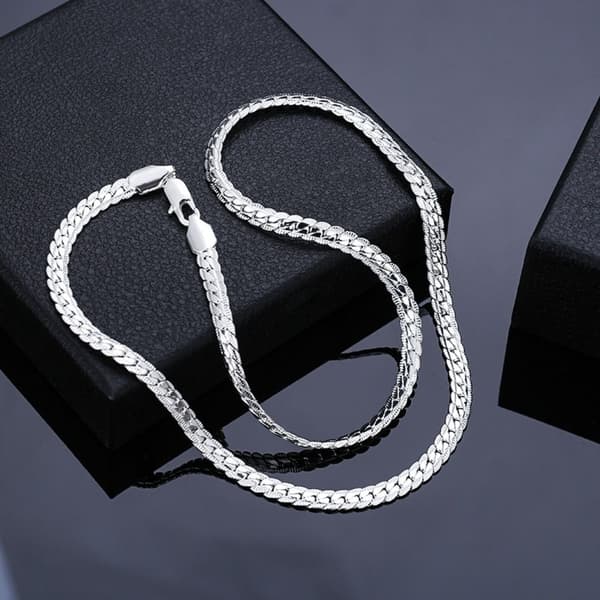 Halskjede Chokers SØLV silver