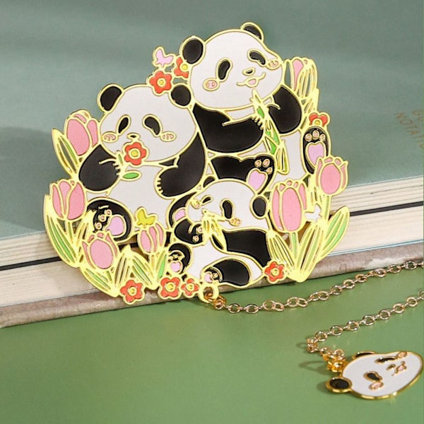 Metal Panda Kirjanmerkki Kirjaklipsi STYLE 3 STYLE 3 Style 3