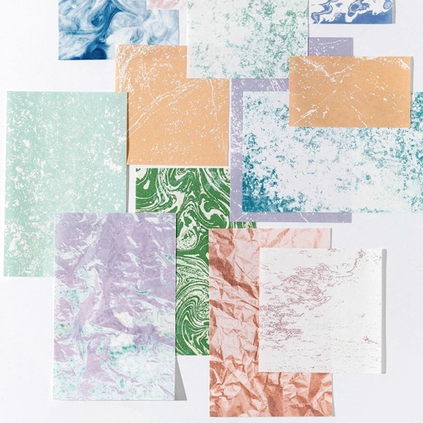 30 kpl Collection of Microlight Series Material Paper Vintage 01