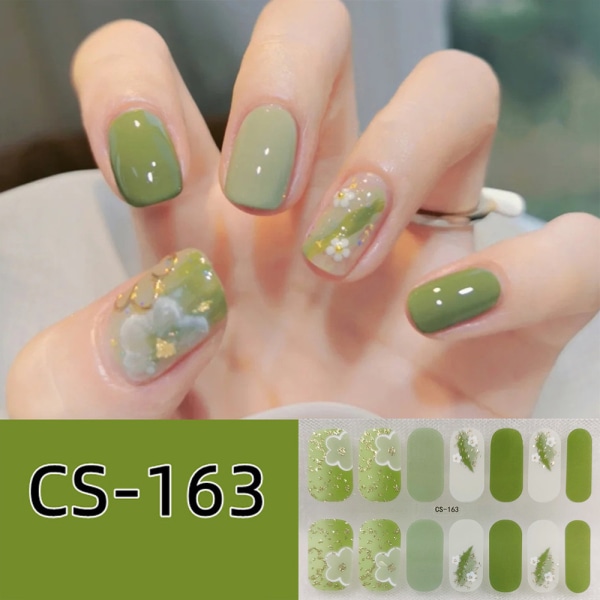 Franske negleklistremerker Nail Art-klistremerke 5 5 5