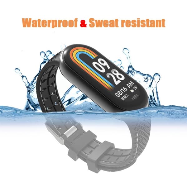 Klockarmband i silikongummi GRÅ grey