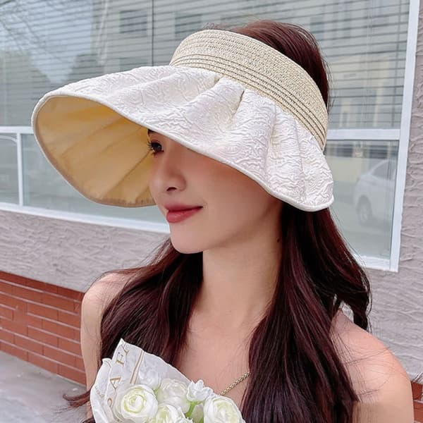 Solhatt Tom Topphatt VIT white