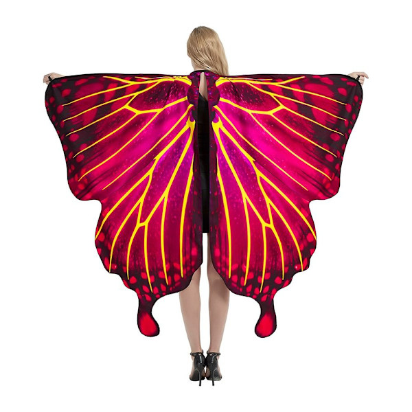 Butterfly Cape Butterfly Wings Sjal 6 6 6