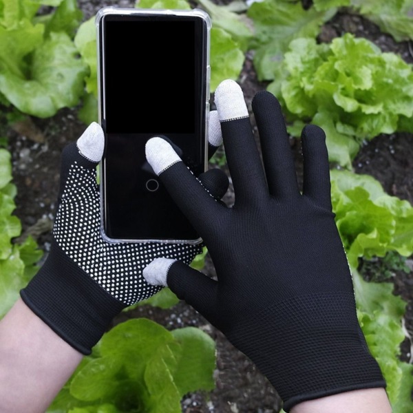Work Safe Handsker Touch Screen Handske SORT black