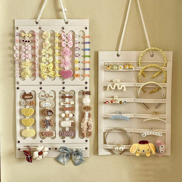 Hårbågar Organizer Pannbandshållare VIT 35*50CM 35*50CM white 35*50cm-35*50cm