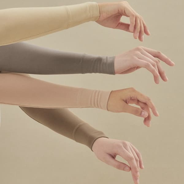 Arm Sleeves Håndbeskyttelse Cover GRÅ grey