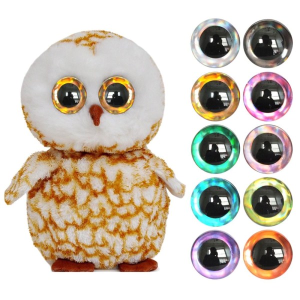 20 stk/10 par Eyes Crafts Eyes Puppet Crystal Eyes 18MM 18MM 18mm