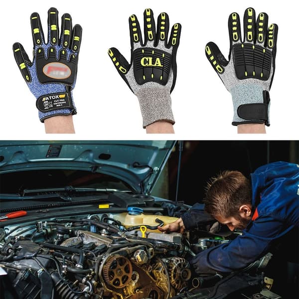 Arbetshandskar Mekaniska Reparationshandskar GRÅ M M Grey M-M