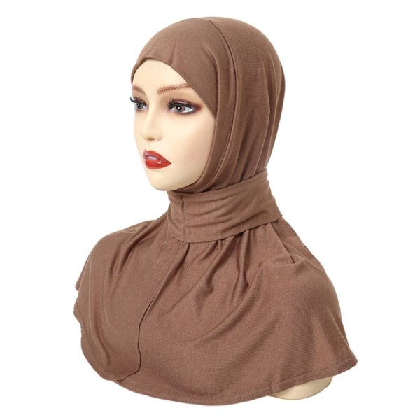 Muslimsk Turban Head Wraps tørklæde MØRK KHAKI Dark khaki