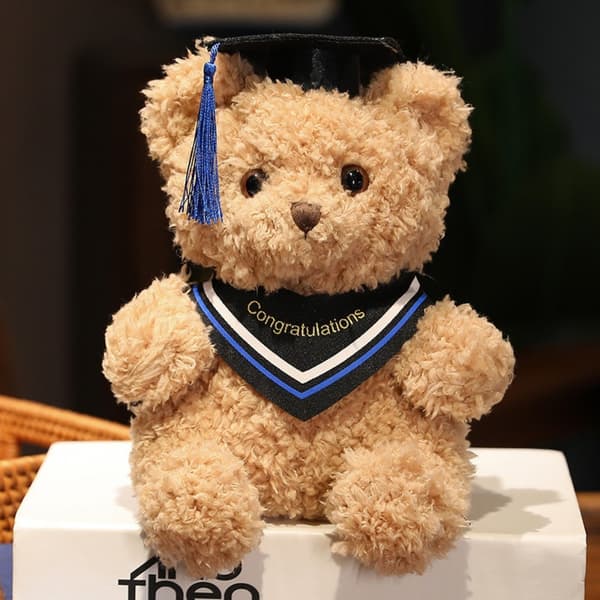 Dimissionsbamse Siddende Bamse Dimissionsgave
