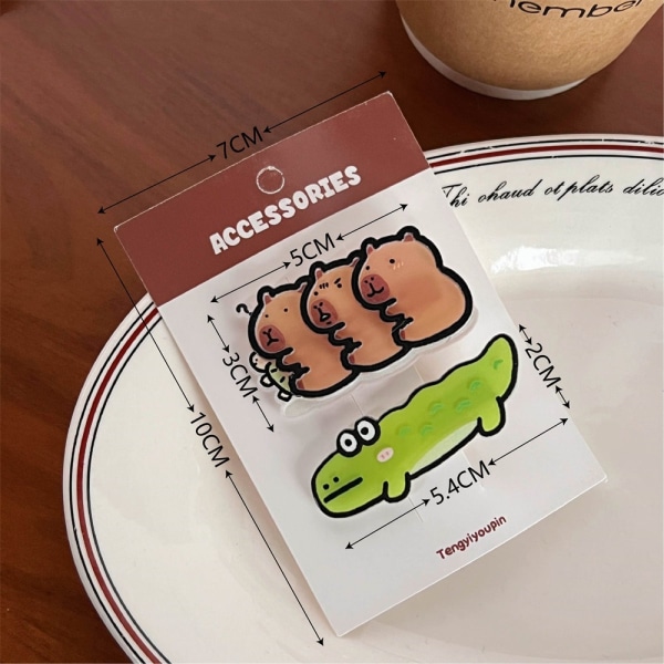 2 stk/sæt Hårspænder Hårnåle 5 5 5