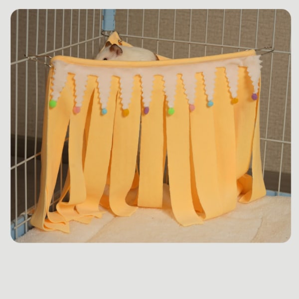 Marsvinshörntillbehör Burtillbehör GUL M yellow M