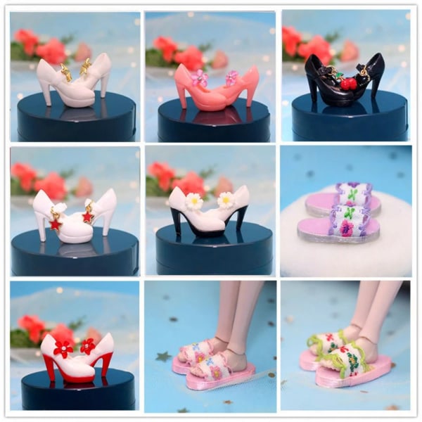 1/6 Doll Shoes High Heels Shoes 6 6 6