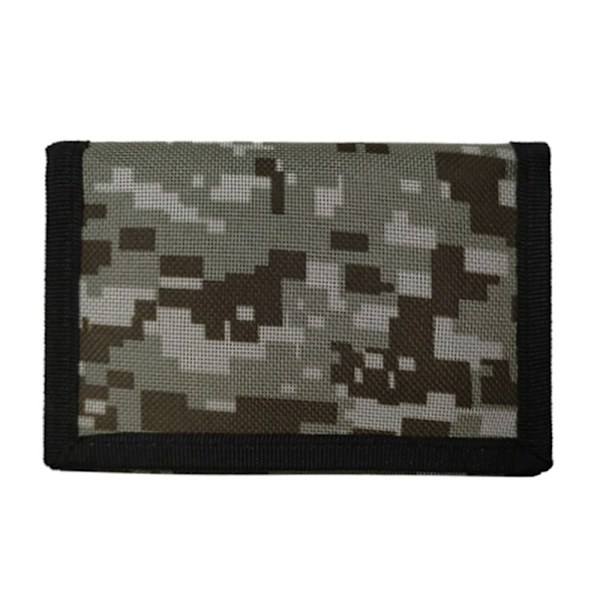 Camouflage Slim Wallet Reisemyntpung LYSGRÅ light grey