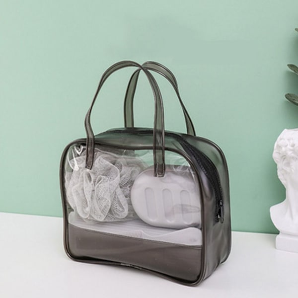 Kosmetiktaske Makeuptaske MØRKEGRÅ Dark Gray