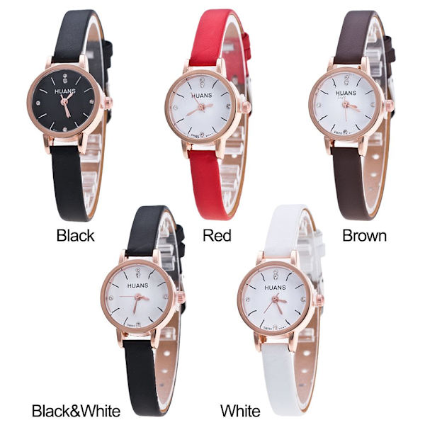 Dameur Quartz Armbåndsur SORT black