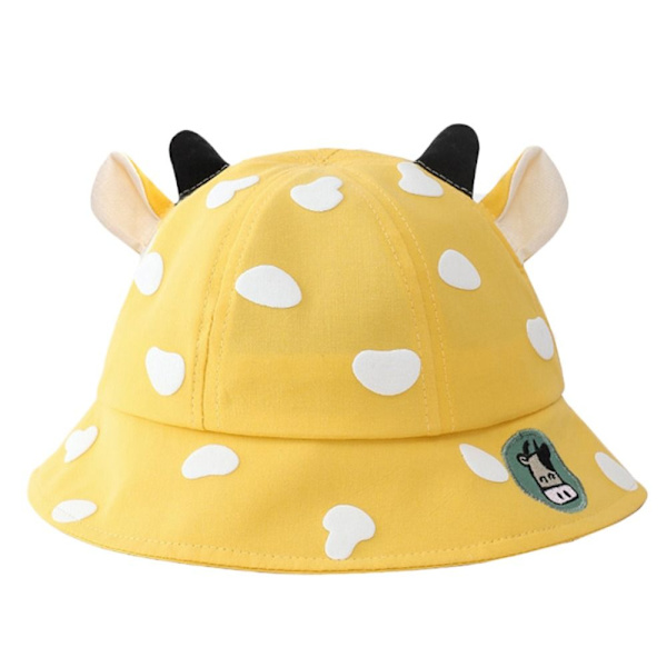 Baby Bucket Hat Cap GUL STIL 1 STIL 1 Yellow Style 1-Style 1