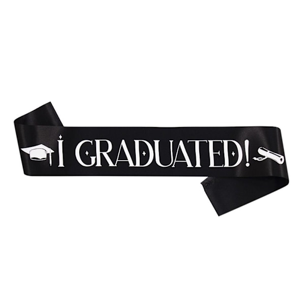 VALMISTUIN Sash Graduate Olkahihna MUSTA VALMISTUUN black GRADUATED-GRADUATED