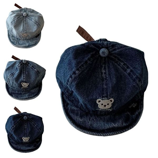 Barn Baseball Caps Baby Peaked Caps LYS BLÅ light blue