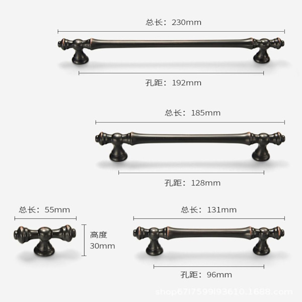 1/10 kpl Door Pull Drawer Pull 2 ​​2 2