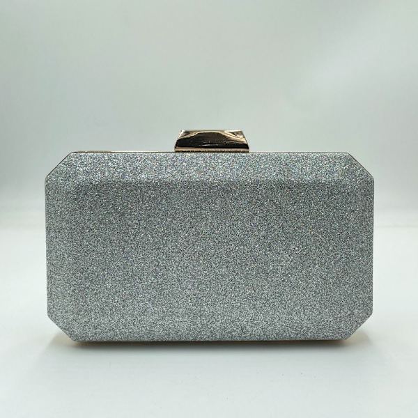 Skuldertasker Aften Clutch SØLV silver