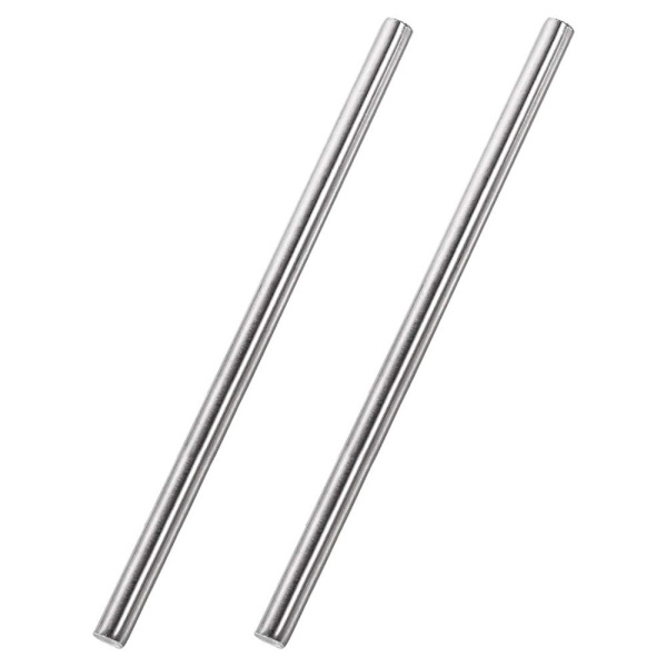 2 kpl kiinteää pyöreää tangoa, lineaarinen liikeakseli 150 mm 150mm