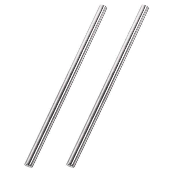 2 stk. solid rund stang lineær bevegelsessjakt 200 mm 200mm