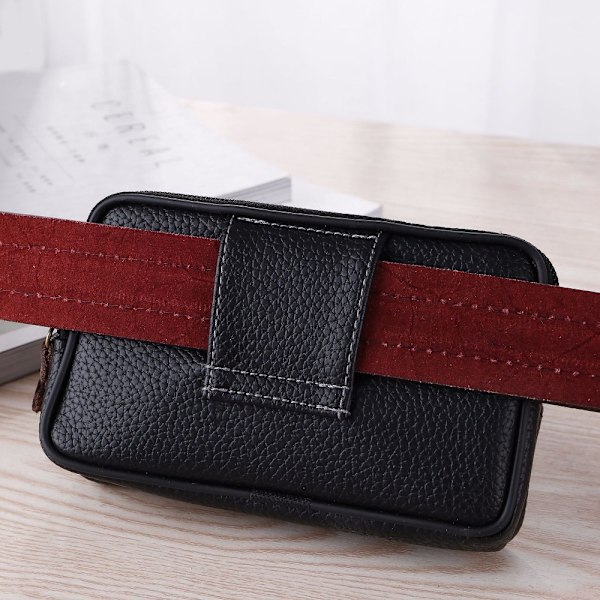 Vyölaukku Testificate Belt Bag MUSTA black